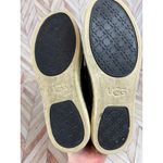 UGG  Black Leather High Top Sneakers Side Zips Tassels Women's Size 7.5 Photo 5