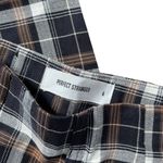 Perfect Stranger women size 6 checkered trousers black brown white high rise Photo 2