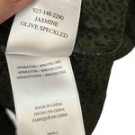 Rails  Jasmine Olive Speckled Mini Dress Split Neck Women’s Size Small Smocked Photo 12