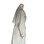 London Fog  Trench Coat Women 10P Ivory Vintage Classic Minimalist Chic Academia Photo 3