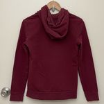 Adidas  Women’s Maroon Burgundy Hoodie with Light Pink Logo size XS Photo 1