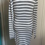 Tart Rare Women’s Long Sleeve Striped Print Cowl Neck Midi Sweater Dress Photo 5