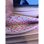 Kate Spade  Black Pebbled Leather Zip Around Continental Wallet EUC‎ Photo 6