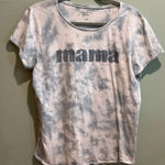 Size M blue tie‎ dye mama shirt Size M Photo 0
