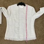 Hugo Boss  Komina Fringe Tweed Blazer Jacket 10 Photo 9