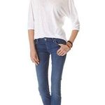 MOTHER The Looker Dolphin Dreams Skinny Jeans Blue Size 25 Photo 0