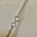 Vintage Egyptian Revival Pendant Necklace Silver Photo 6