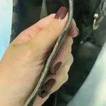 Etienne Aigner ‎ dark brown boho style purse bag Photo 2