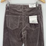 Mica Corduroy Womens Grey 5 Pocket High Rise Flare Retro Corduroys Size 27 Gray Photo 4