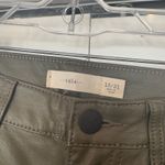 Tgla Olive Green Faux Leather‎ Cargo Pants Size 13/31 Photo 4