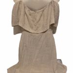 Lush Clothing Lush Beige Mini Dress Medium  Photo 5