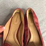 Lands' End Lands’ End Maroon Round Toe Flats Photo 4