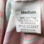 Poof! POOF MEDIUM SPAGHETTI STRAP TANK WITH LEAF Print Photo 11