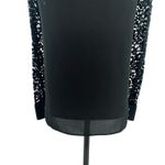 Claudie Pierlot Lace Sleeve Blouse Button Down Top Black Size 36 US 4 Photo 8