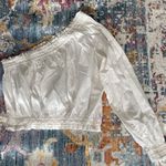 Free People one shoulder cropped blouse Photo 2