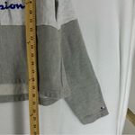 Champion  Cropped Pullover Hoodie Reverse Weave Womens XL Grey Photo 1