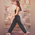 Reformation  Autumn Black Linen Jumpsuit 2 Photo 1