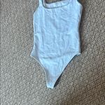 Babaton  Aritzia Light Blue Square-neck Body Contour Bodysuit 
Size XS Photo 2