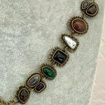 Multi Stone Drop Statement Necklace Photo 3