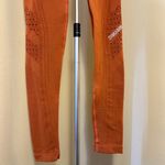 Gym Shark Flawless Knit Workout Leggings *cracking on the printed logo sz small Photo 2