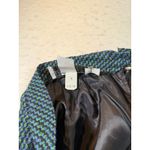 Vintage HOWARD WOLF Womens Size 8 Tweed Pencil Skirt Blue Green Knee Length Photo 3