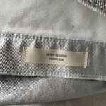 Universal Threads Universal Thread 90s Baggy Jeans‎ Metallic Silver Straight Leg Cotton Size 12 Photo 5