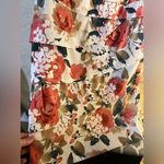 Dress Barn Beautiful floral fall colors PLUS dress size 18 lovely ruffles, sleeveless Photo 4