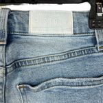 Pistola  SZ 26 Jeans Distressed Frayed Hems Mid-Rise Light Wash Whiskered Blue Photo 7