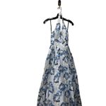 Speechless  Blue Metallic Halter Evening Formal Dress Gown Size‎ 0 New with Tags Photo 7