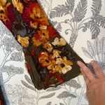 Blu Pepper  Green fall Floral Dress Sz S Photo 3