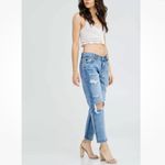 VICI KanCan distressed boyfriend jeans Blue Size 24 Photo 3