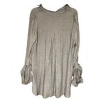 Wishlist  Midnight Lace Up Blouse Size Small Photo 3