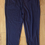 J. Jill Dark Maroon Joggers Black Size L Photo 0