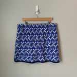 T by Talbots Athletic Skirt Skort Geometric Print Blue Purple Women's Size XL Photo 1