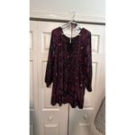 Free People  Black/Purple Dress Photo 4