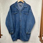 VTG 80’s Weathered Blues Oversized Button Up Denim Jacket Size M Blue Size M Photo 11