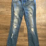 Indigo Rein  Distressed Straight Leg Jeans Size 9 Photo 1