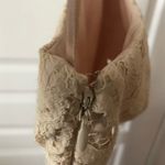 J.Crew  Wedding Cream Lace One Shoulder Dress Photo 4