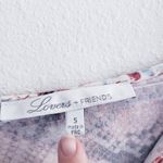 Lovers + Friends Snakeskin Keyhole Long Sleeve Lightweight Blouse Photo 5