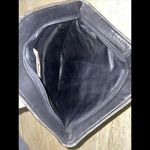 Vintage Litani Sac Black & Gold Snake Print Soft Leather Handbag Hobo‎ Photo 7