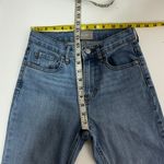 Everlane The Kick Crop Demi Bootcut Frayed Hem High Rise Blue Jeans 25 Photo 10