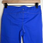 prAna ‎ Royal Blue Capri Leggings Small | Yoga Pants Stretch Activewear Photo 4