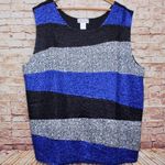 draper's & damon's  | textured asymmetrical blouse Photo 0