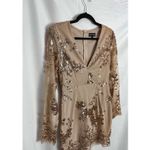 Showpo Cocktail Dress Gold Size 12 Photo 5