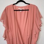 Hutch New x ModCloth Pink Fluttering Of My Heart Maxi Wrap Dress Size 4X Photo 0