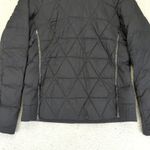 Lululemon  Fluffed Up Pullover Black Hooded Down Puffer Jacket Women's 10 Quilted Photo 3