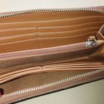 Fossil Vintage Brown Leather Zip Around Wallet Multiple Card Slots Coin Pocket Photo 6