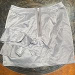 Louche size 14 Gray Ruffles Mini Skirt Photo 1