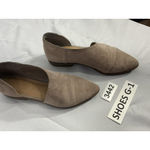 Womans crown Vintage Shay Size 6.5 M Beige Slip On Pointed Toe Cut Out Flats Tan Photo 1