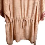 Anthropologie  One September Pink Euphemia Tunic Blouse‎ Size Large Photo 3